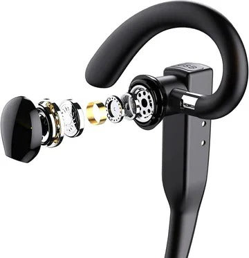 Bluetooth 5.1 Trucker Headset - Dual Microphone Noise Cancelling Technology for Clear Communication