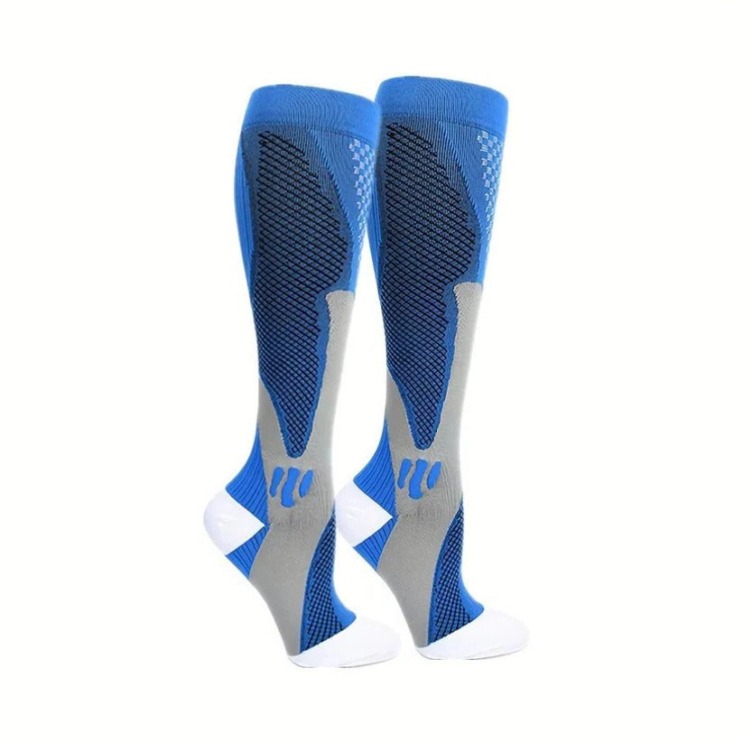 Women's Breathable Compression Socks - Ultimate Support for Running & Sports Recovery