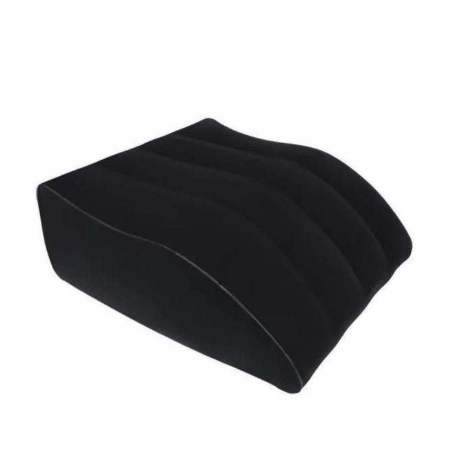 Adjustable Inflatable Leg Rest Pillow with Storage - Elevate Comfort for Travel & Home Use