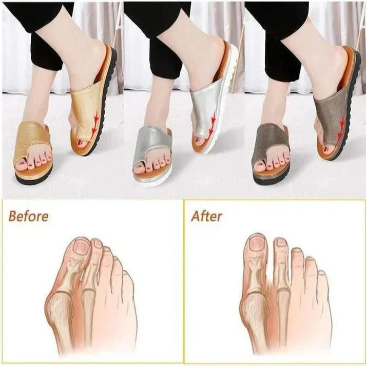 Women's Suede Platform Sandals with Thick Sole & Toe Ring Strap - Stylish & Comfortable Footwear