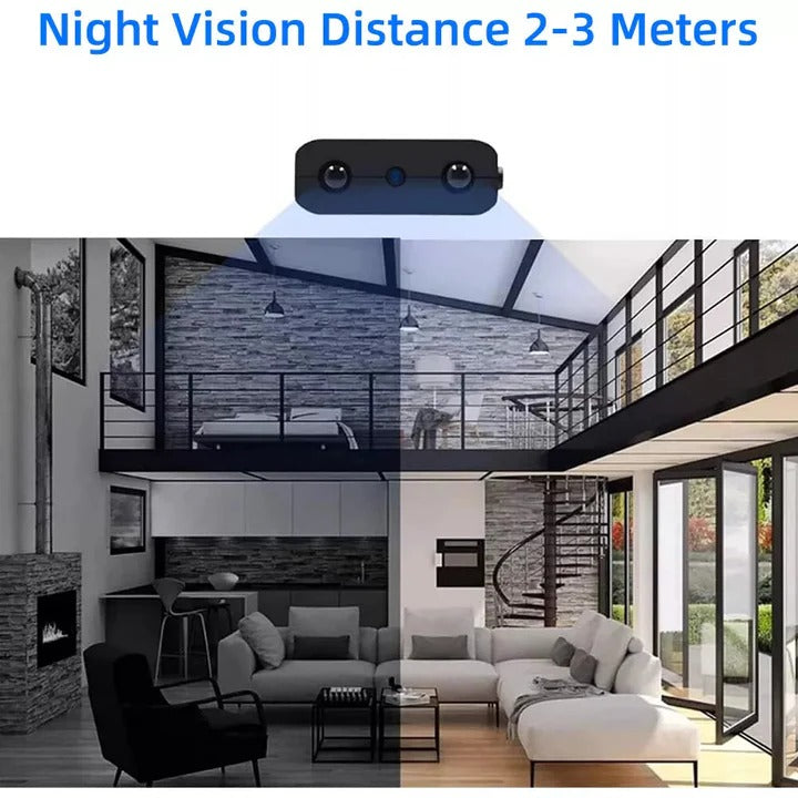 Compact HD Wi-Fi Camera with Audio Recording - High-Definition Video, Portable Design, Ideal for Vlogging and Security