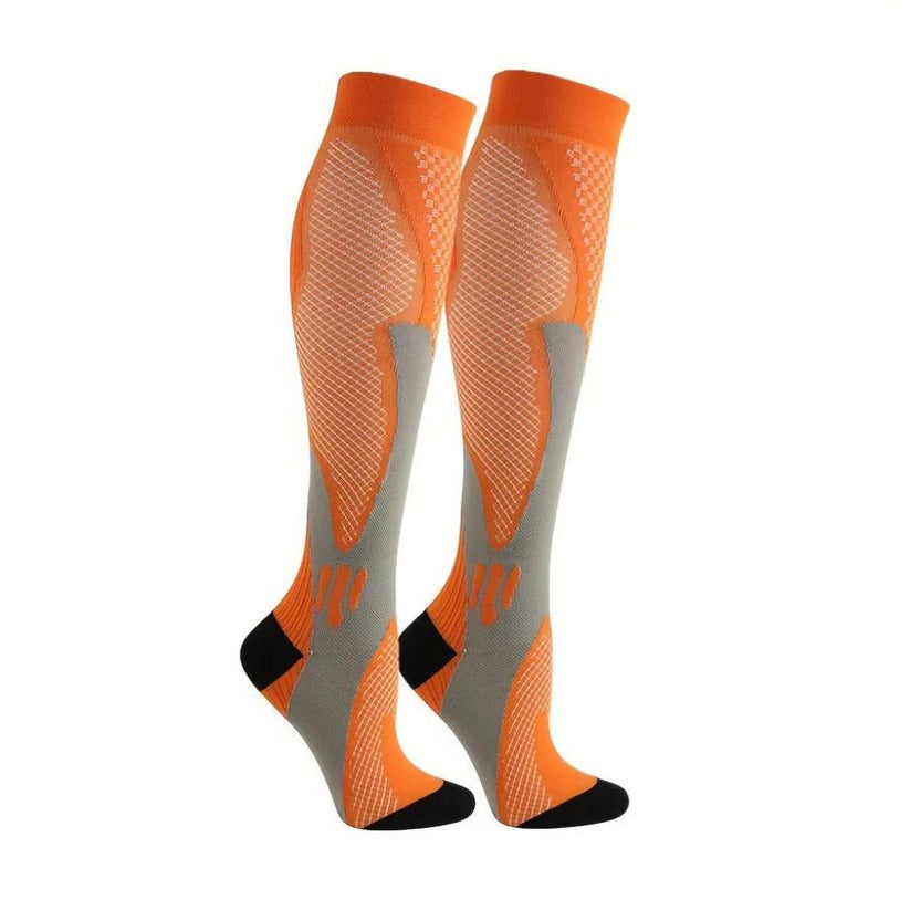 Women's Breathable Compression Socks - Ultimate Support for Running & Sports Recovery