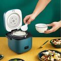 Compact Portable Electric Rice Cooker - 5-Cup Capacity, Non-Stick, Multi-Function Cooking, Ideal for Home & Travel