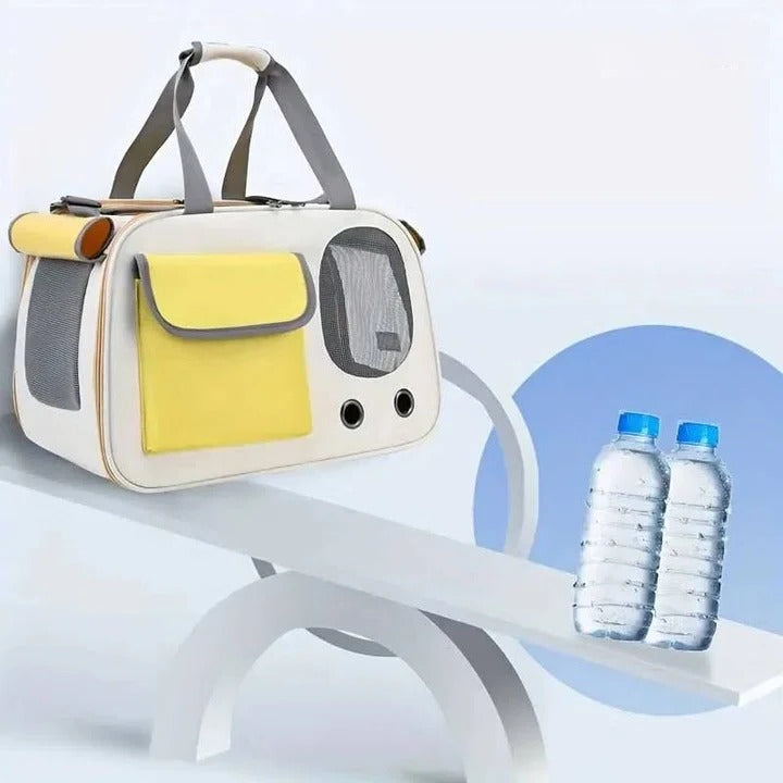 Premium Pet Carrier for Cats & Small Dogs - Airline Approved Travel Bag with Comfortable Design