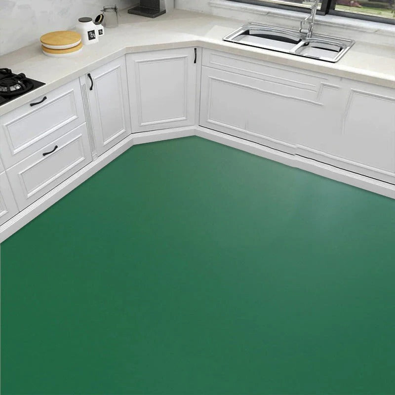 Vinyl Peel and Stick Floor Tiles for Kitchens & Bathrooms - 79 x 19.5 Inches - Ideal for Rentals & Easy DIY Installation