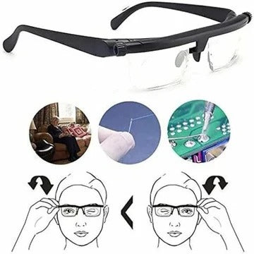 Adjustable Vision Glasses for Enhanced Clarity – Perfect for Near and Far Sight Correction