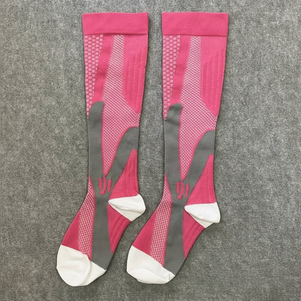 Women's Breathable Compression Socks - Ultimate Support for Running & Sports Recovery