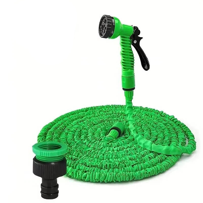 Durable Flexible Expandable Garden Hose - Multi-Layer Core, Lightweight & Kink-Resistant
