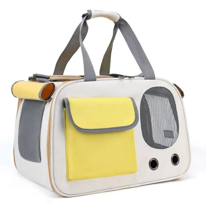 Premium Pet Carrier for Cats & Small Dogs - Airline Approved Travel Bag with Comfortable Design