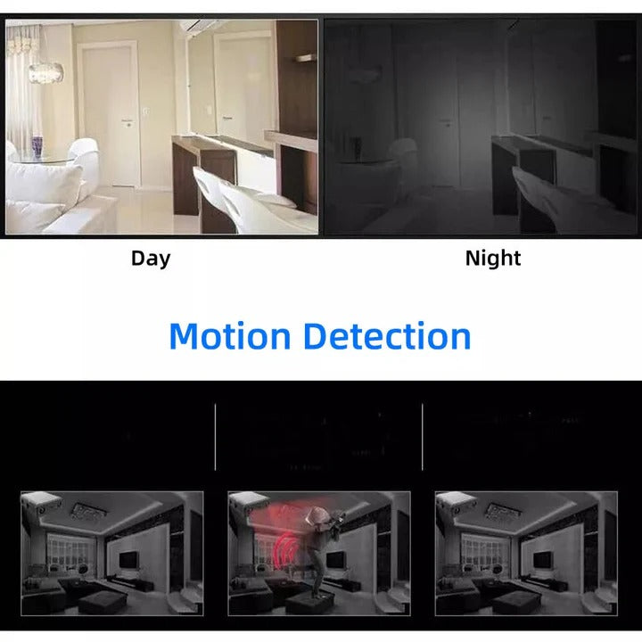 Compact HD Wi-Fi Camera with Audio Recording - High-Definition Video, Portable Design, Ideal for Vlogging and Security