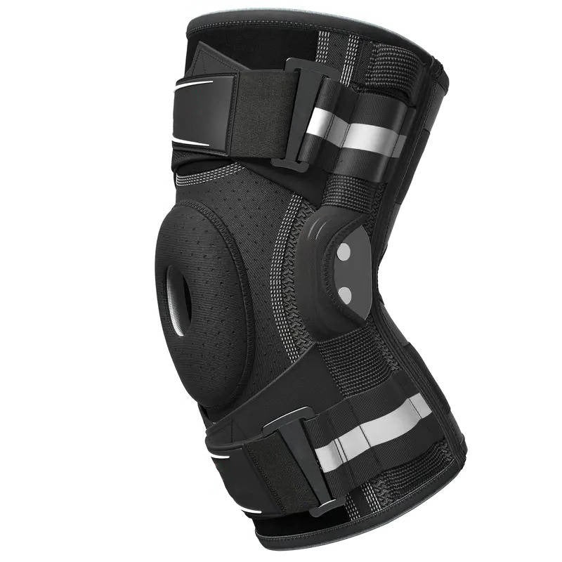 Premium Knee Compression Sleeve with Lateral Stabilizers - Ideal for Running, Basketball, and Sports Support