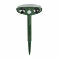 Solar-Powered Ultrasonic Chipmunk Repeller - Eco-Friendly Outdoor Pest Control Device