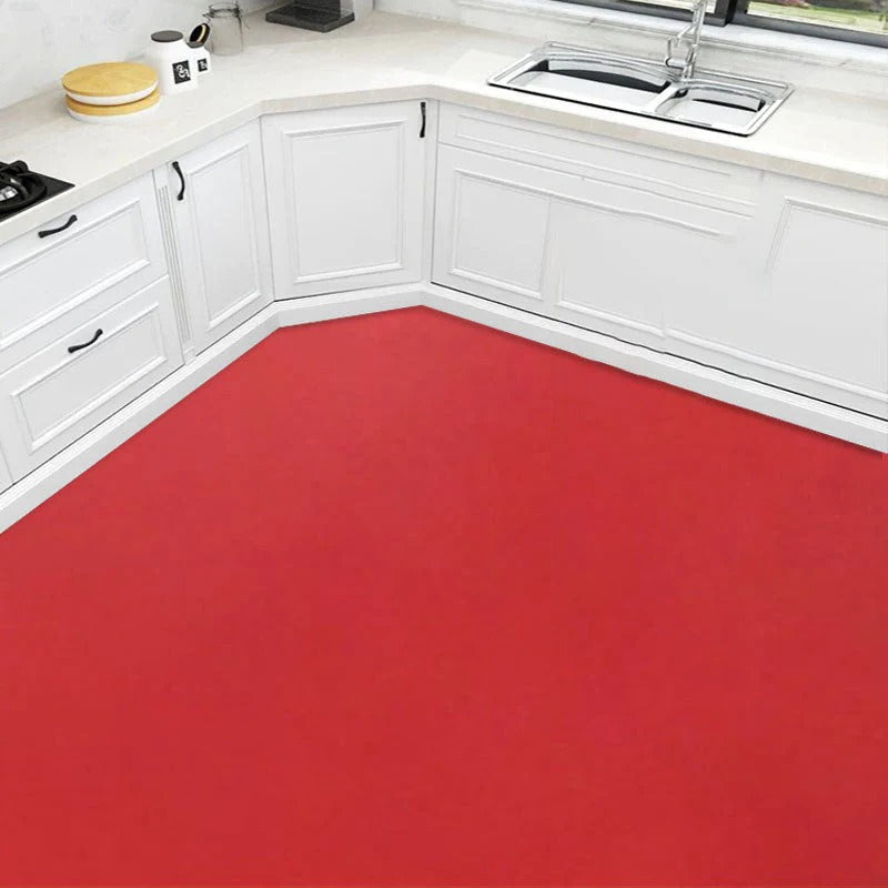 Vinyl Peel and Stick Floor Tiles for Kitchens & Bathrooms - 79 x 19.5 Inches - Ideal for Rentals & Easy DIY Installation