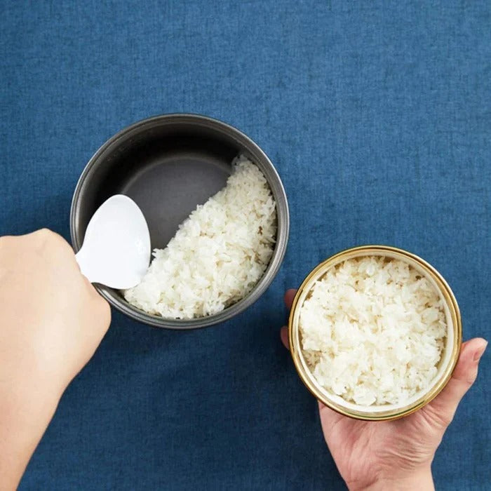 Compact Portable Electric Rice Cooker - 5-Cup Capacity, Non-Stick, Multi-Function Cooking, Ideal for Home & Travel