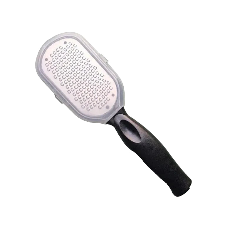 Premium Stainless Steel Foot Rasp - Dual-Sided Coarse & Fine Grater for Ultimate Foot Care & Smooth Skin