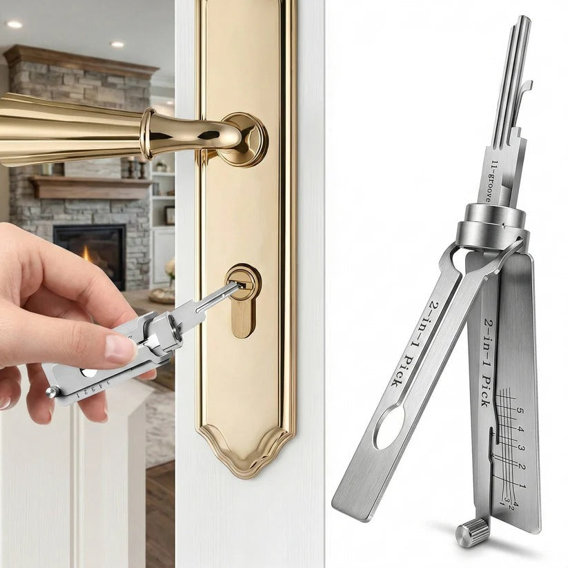 Premium Stainless Steel Automotive Locksmith Tool Kit for Efficient Vehicle Maintenance and Repair