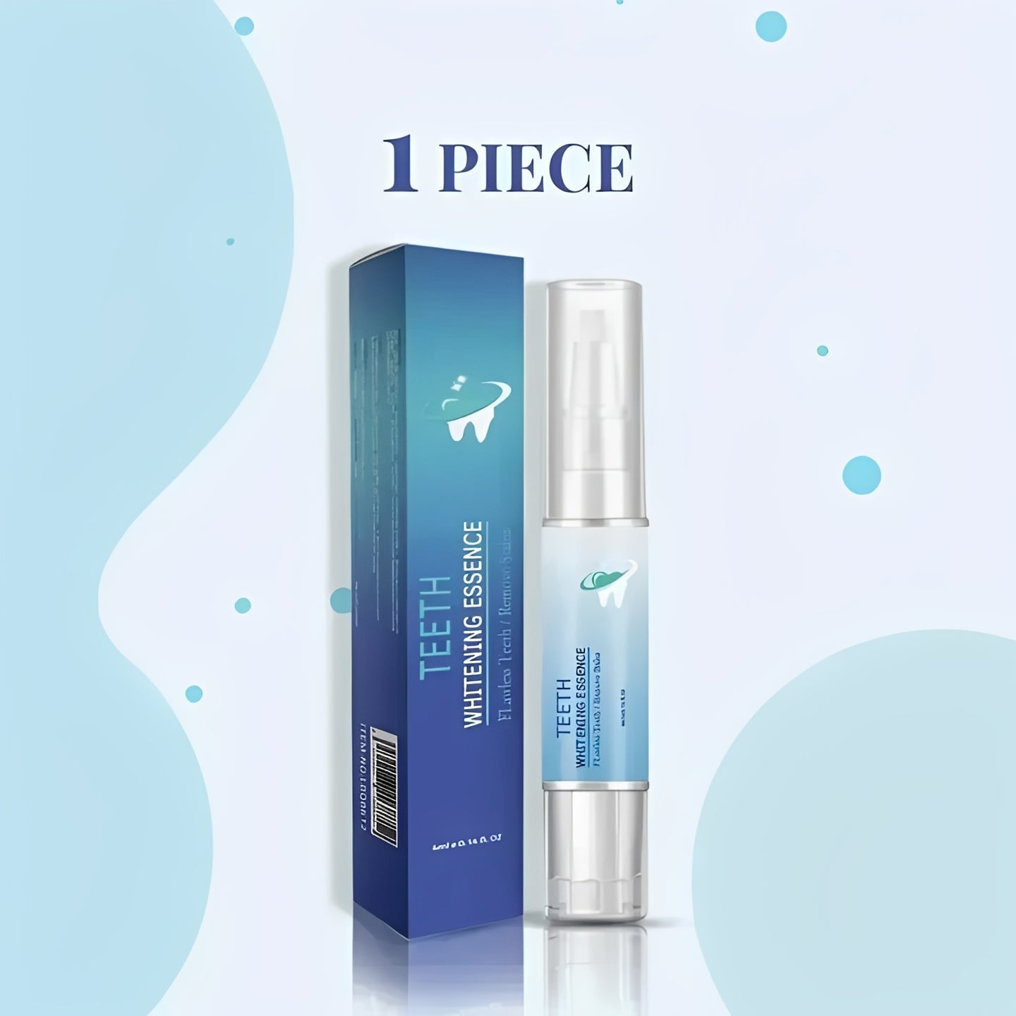Portable Teeth Whitening Pen - Effective Surface Stain Remover for a Brighter Smile