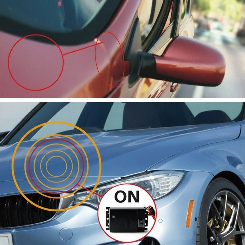 12V Ultrasonic Rodent Deterrent Device for Vehicles - Effective Pest Control Solution