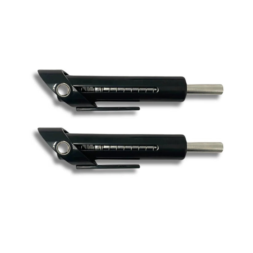 Durable Weight Stack Drop Pins with Steel Core & Comfortable Poly Grip Handle - Set of 2 for Gym Equipment