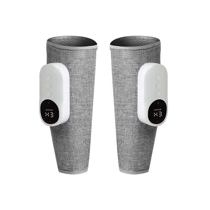 Cordless Air Compression Leg Massager with Soothing Heat & Remote Control - Relaxation & Recovery for Tired Legs