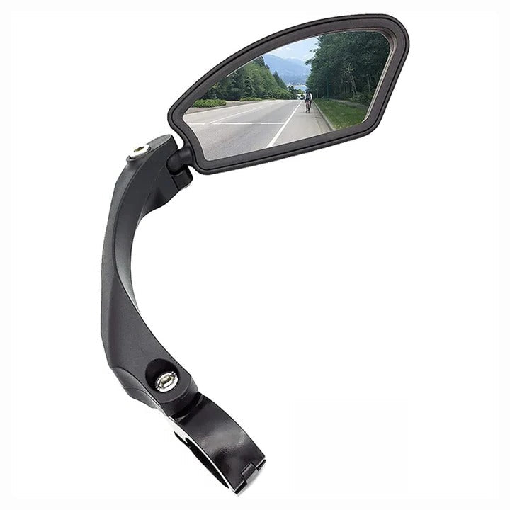 2-Pack Bicycle Handlebar Mirrors with 360° Swivel Rotation - Adjustable Rear View for Safe Cycling