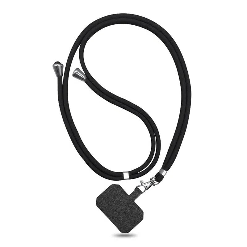 Adjustable Hands-Free Crossbody Lanyard Phone Carrier - Stylish & Convenient Strap for All Phone Sizes
