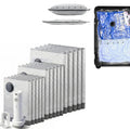 15-Piece Cordless Vacuum Compression Bag Set with Hand Pump - Ideal for Travel & Space Saving