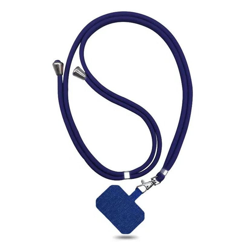 Adjustable Hands-Free Crossbody Lanyard Phone Carrier - Stylish & Convenient Strap for All Phone Sizes