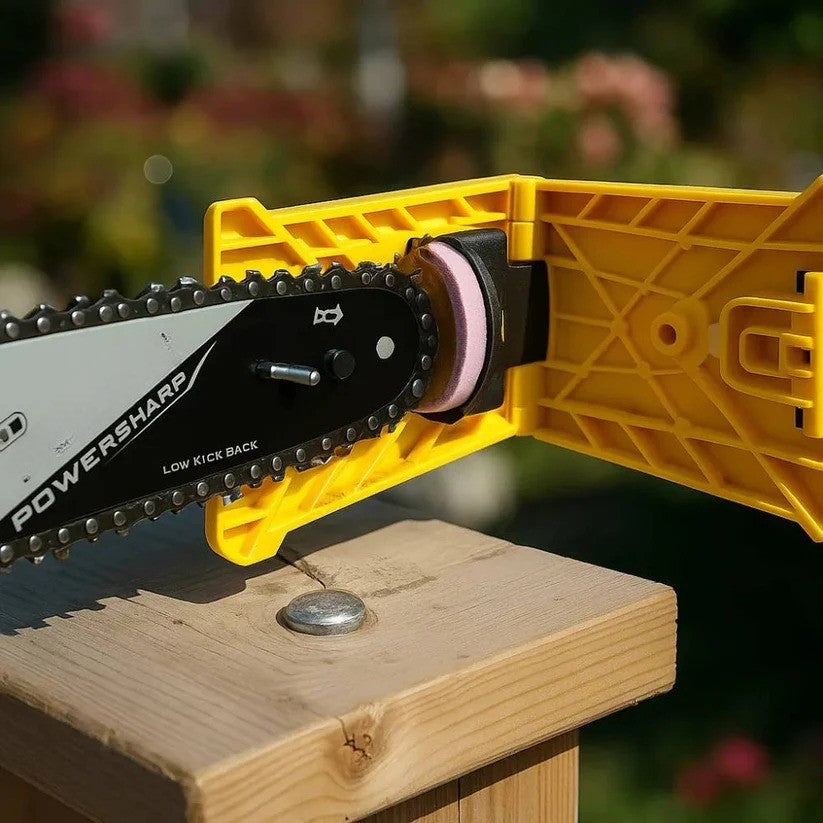 Precision Chainsaw Sharpener Tool - Ultimate Chain Sharpening Solution for Effortless Cutting