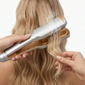 25mm Dual Barrel Hair Waver with 5 Adjustable Heat Settings - Create Effortless Waves & Curls
