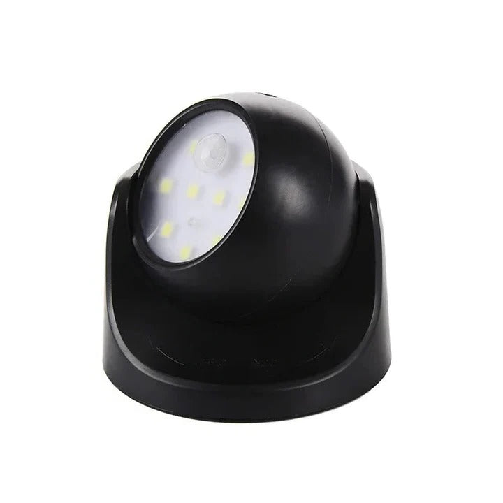 360° Rotating Motion Sensor LED Spotlight - Adjustable Brightness & Energy-Efficient Lighting