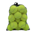 20-Pack Training Tennis Balls with Felt Surface & Mesh Carry Bag - Perfect for Practice & Drills