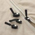 Universal Zipper Fix Kit - 6 Pack Clip-On Replacement Sliders for Quick Zipper Repairs - Ideal for Clothing, Bags, and More