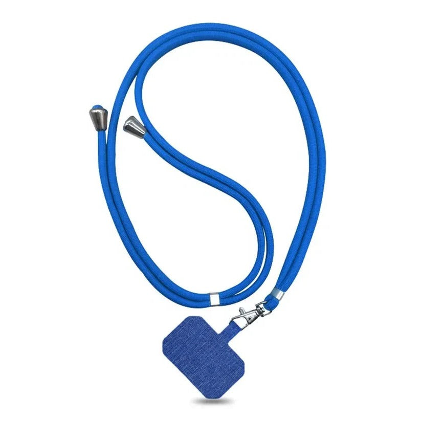 Adjustable Hands-Free Crossbody Lanyard Phone Carrier - Stylish & Convenient Strap for All Phone Sizes