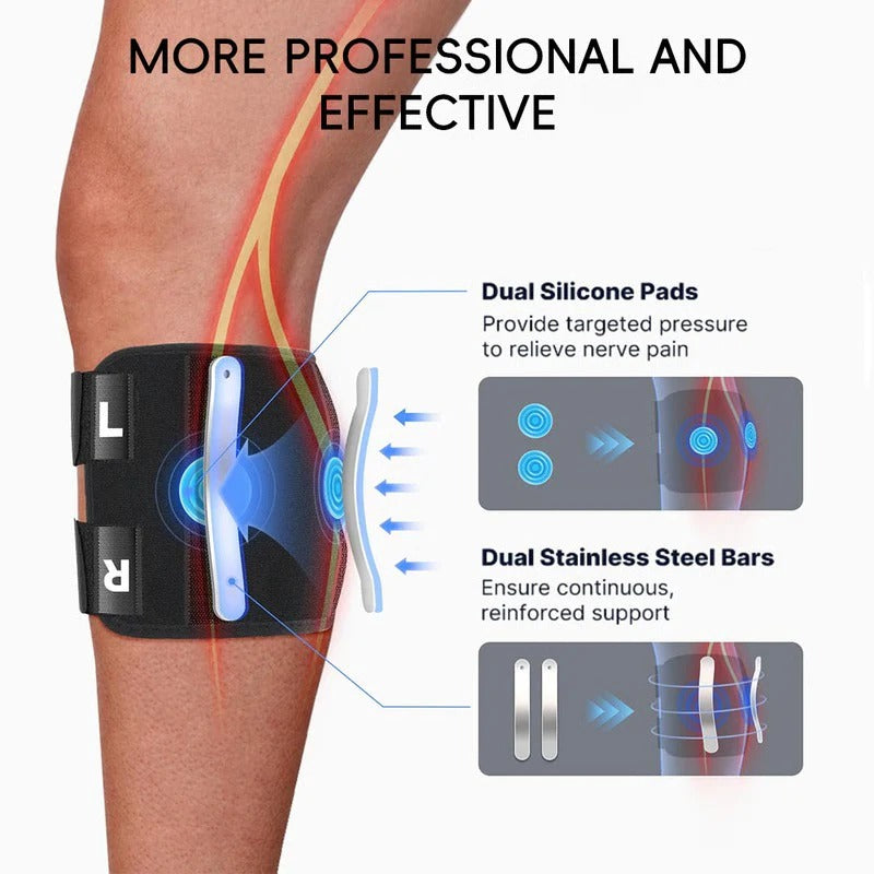 Adjustable Sciatica Support Brace with Dual Pressure Pad System for Maximum Pain Relief and Comfort
