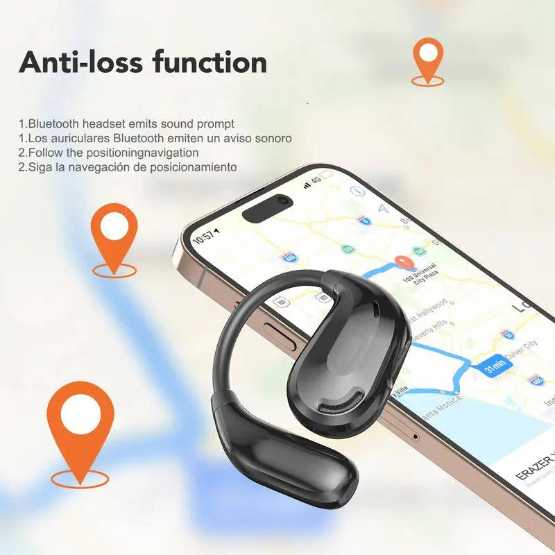 Bluetooth Translation Earbuds with Multi-Language Support & Charging Case - Real-Time Language Translation for Travel & Communication