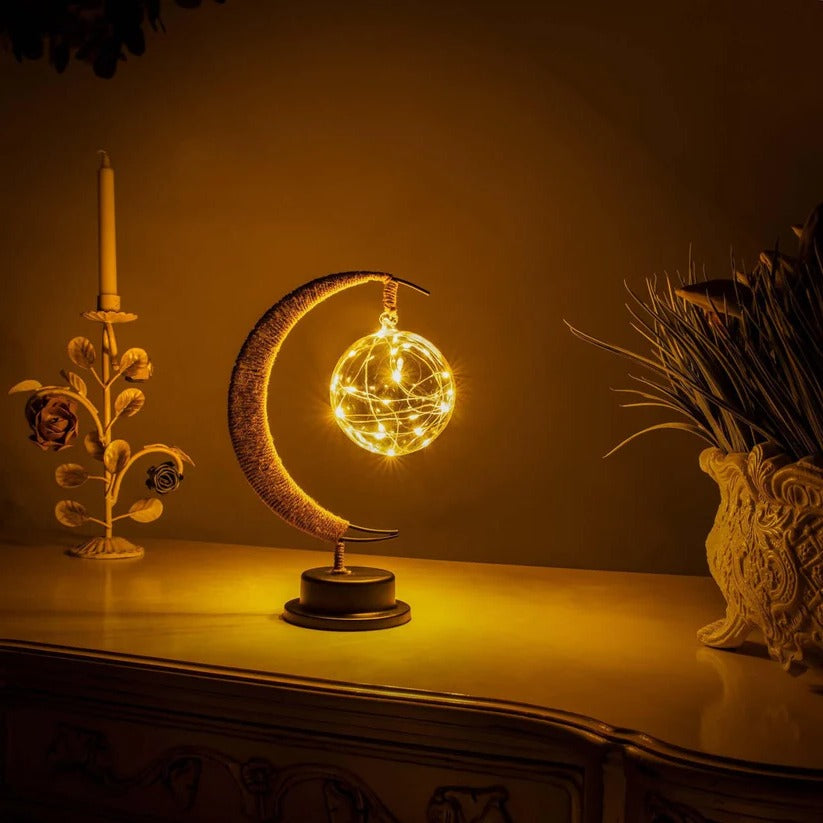 Realistic 3D Moon Lamp - Detailed Celestial Surface Design for Home Decor & Night Light