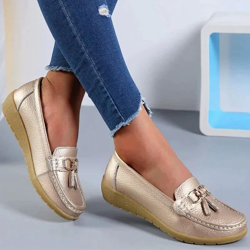 Comfortable Orthopedic Loafers for Women - Stylish Supportive Footwear for All-Day Wear