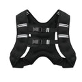 Adjustable Weighted Training Vest for Running - Breathable Channels & Reflective Stripes for Enhanced Comfort & Safety