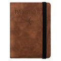 Unisex Slim Travel Passport Wallet with Card Slots - RFID-Blocking, Lightweight & Stylish Design for Secure Travel