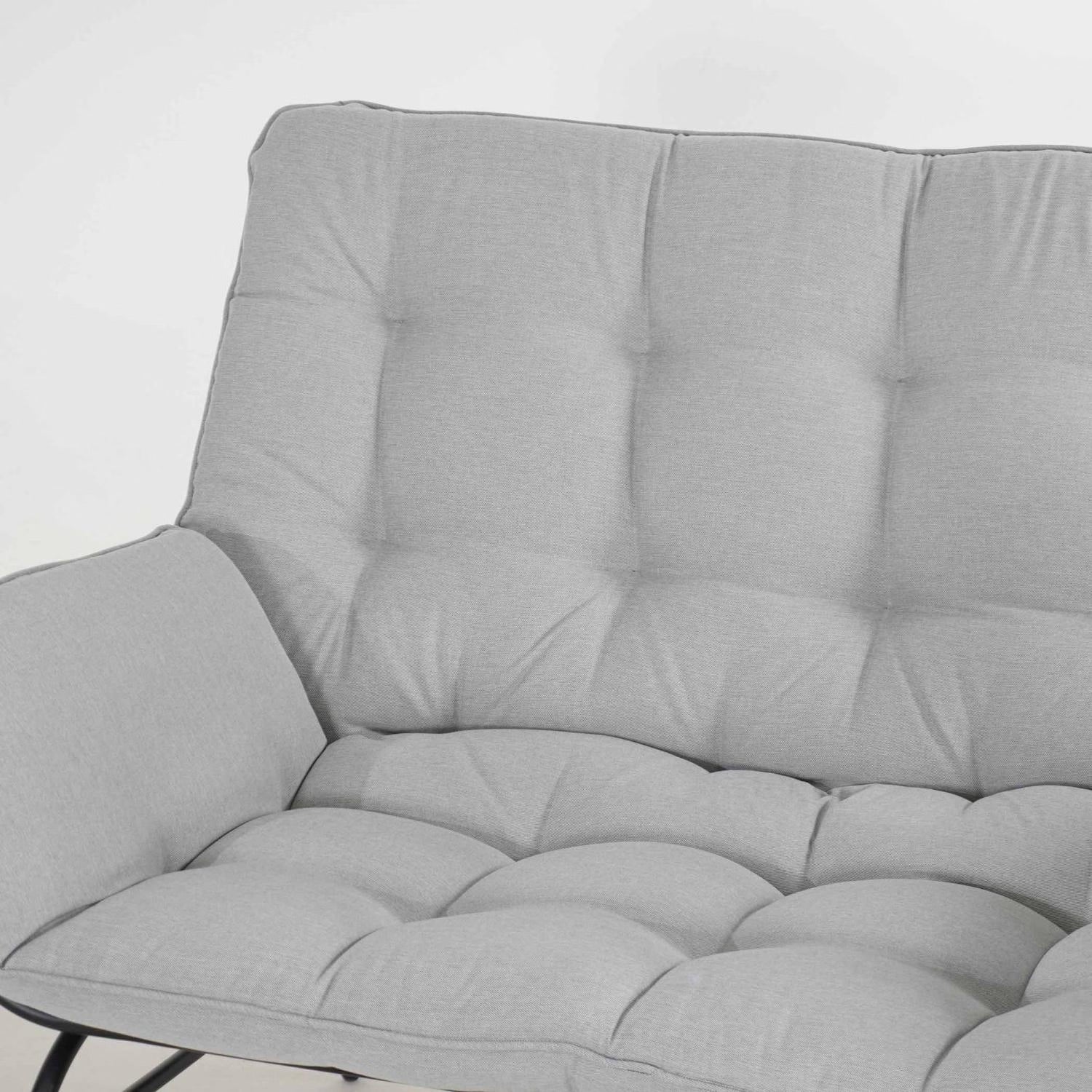 Sorella Grey 4-Seater Outdoor Sofa Set with Coffee Table & End Table – Stylish Patio Furniture for Relaxation